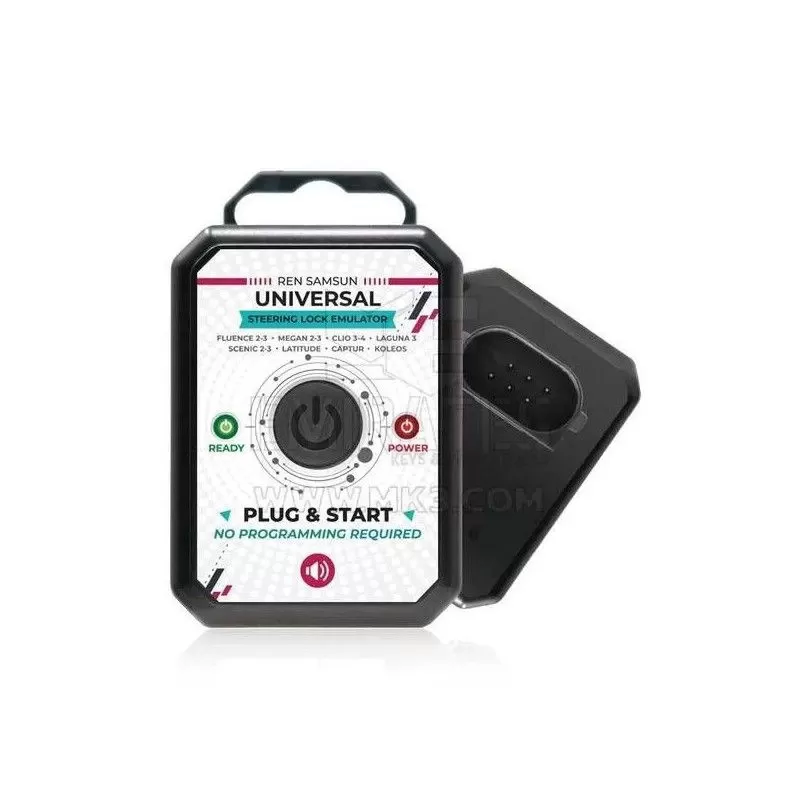 Renault ESL ELV steering lock emulator with lock sound. Master-Ecu - 1