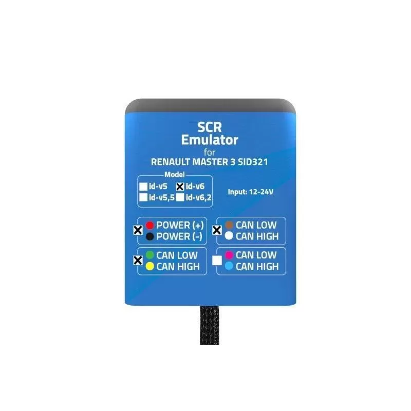 Renault Opel Nissan SID321 Adblue (SCR) Emulador Master-Ecu - 1