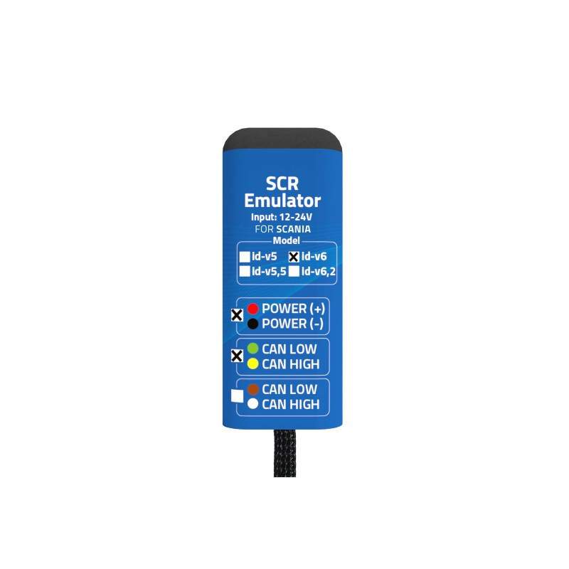 Emulador Scania Euro 6 Adblue (SCR)