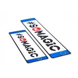 Small MAGICMOTORSPORT License Plate Cover MAGICMOTORSPORT - 2