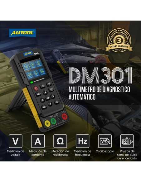 Autool DM301 – Automobilmultimeter mit integriertem Oszilloskop AUTOOL - 2 - master-ecu