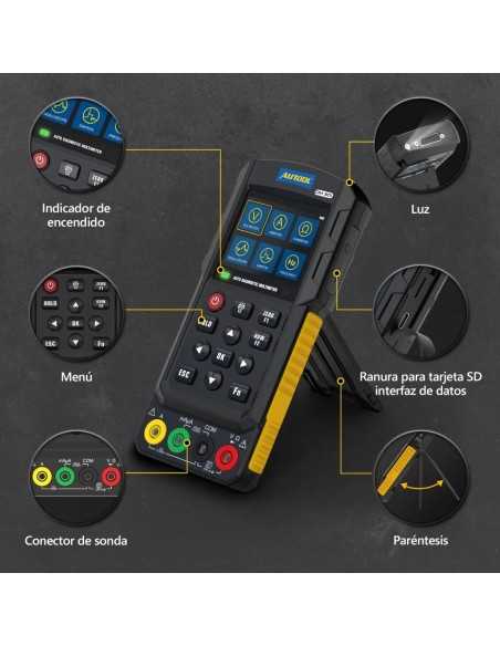 Autool DM301 – Automobilmultimeter mit integriertem Oszilloskop AUTOOL - 6 - master-ecu