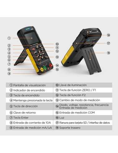 Autool DM301 – Automobilmultimeter mit integriertem Oszilloskop AUTOOL - 10 - master-ecu