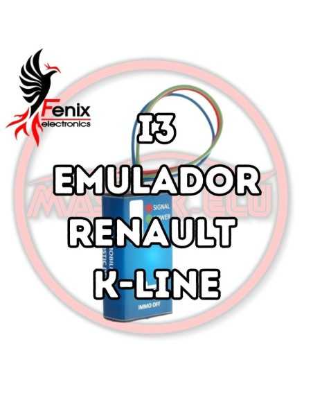 FENIX i3 IMMO OFF Renault K-line Emulator (Syrius/DCU/EMS) – 2401 FENIX ELECTRONICS - 1 - master-ecu