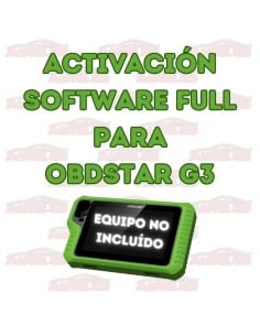 Activación OBDSTAR G3 Full | Master-Ecu