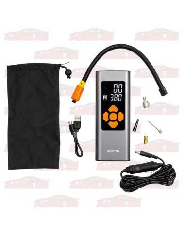 Tragbarer Luftkompressor mit wiederaufladbarem Akku und automatischer Aufblase MASTER-ECU - 1 - master-ecu