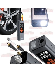 Compresor de aire portátil con batería recargable e inflado automático MASTER-ECU - 1 - Master-Ecu 2