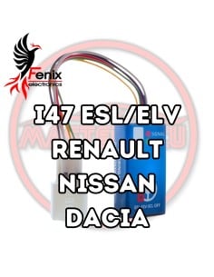 Emulador FENIX i47 ESL/ELV Renault/Nissan/Dacia – 2941 FENIX ELECTRONICS - 1 - Master-Ecu