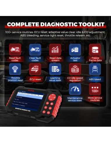 FXTUL M7 Professionelles Diagnosewerkzeug für Multimarkenmotorräder mit fortschrittlichen Funktionen - 3 - master-ecu