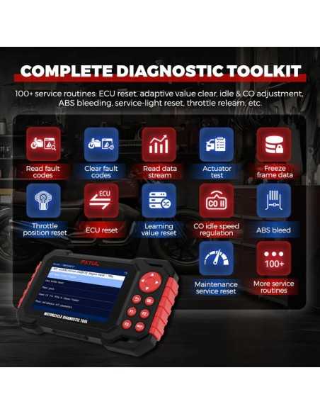 FXTUL M7 Professionelles Diagnosewerkzeug für Multimarkenmotorräder mit fortschrittlichen Funktionen - 3 - master-ecu