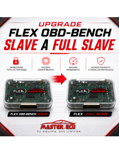 Upgrade FLEX OBD-BENCH Slave a FULL Slave | Master-ECU