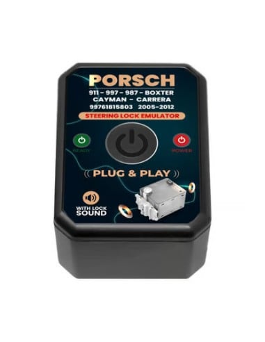 Porsche 911, 997, 987 Boxster, Caïmans, Carrera 2005-2012 Émulateur de verrouillage de direction