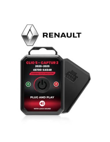 Renault Clio 5 Captur 2 (2020-2025) Steuerungsschloss-Emulator