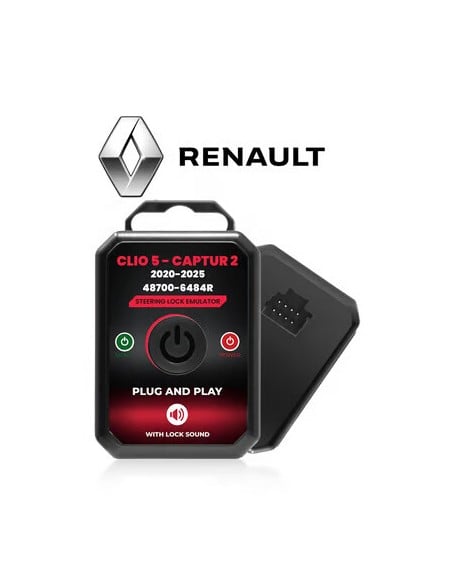 Renault Clio 5 Captur 2 (2020-2025) Steuerungsschloss-Emulator