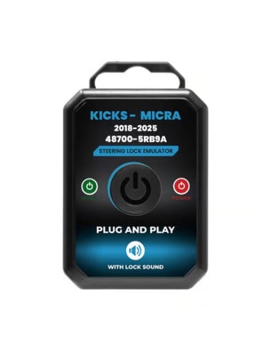 2018-2025 Nissan Kicks Micra Lenkschloss-Emulator
