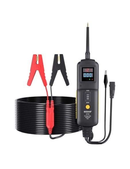 GODIAG GT101 PIRT Power Circuit Probe DC 6–40V Fahrzeug-Diagnosewerkzeug für die Reinigung und Prüfung von Kraftstoffeinspritzer