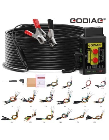 GODIAG GT108 C-Konfiguration Super OBDI-OBDII Universal-Umrüstungsadapter für Autos, SUVs, Lastwagen, Traktoren, Bergbaufahrzeug