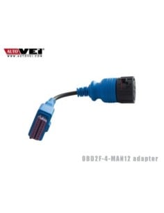 OBD2F-4-MAN 12 pin adaptador redondo AUTOVEI