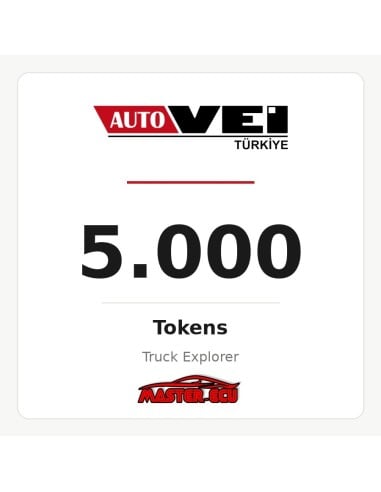 Autovei Tokens 5.000 | Truck Explorer | Master-Ecu