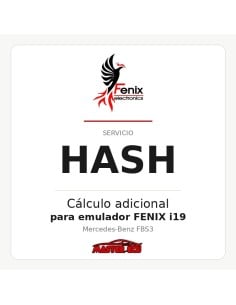 Cálculo de hash adicional FENIX i19 - Mercedes FBS3