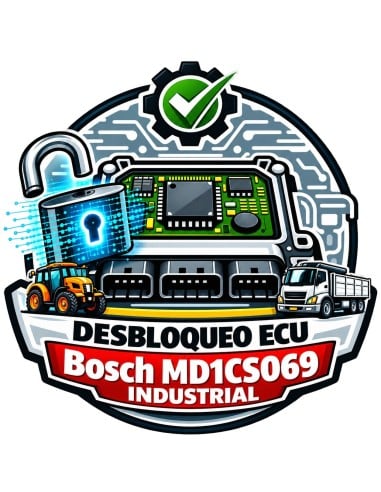 Desbloqueo Bosch MD1CS069 agrícola e industrial: Case IH, John Deere | Master-Ecu