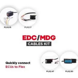 Kit de conectores EDC/MDG- ECU (FCA-MB) MAGICMOTORSPORT - 1