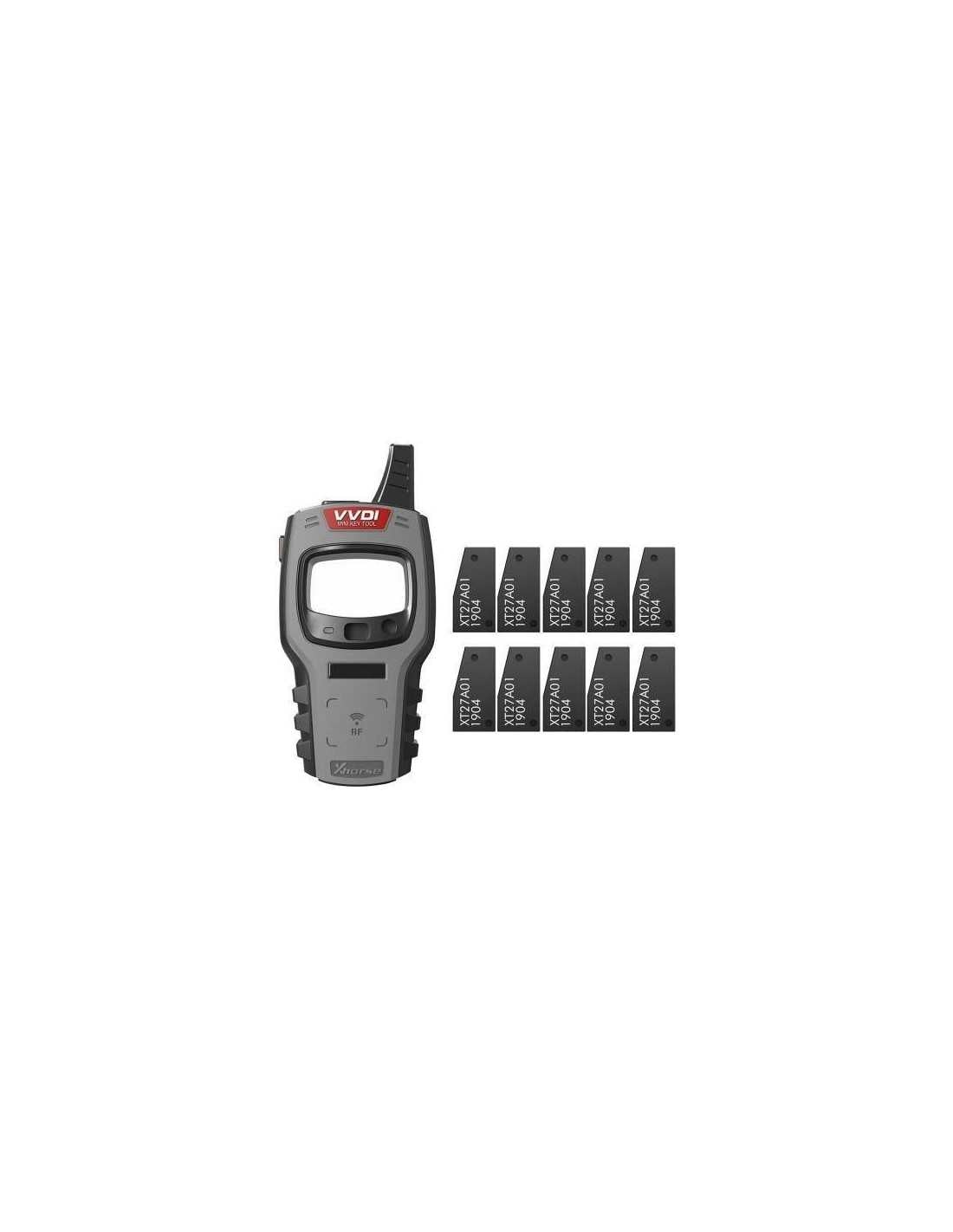 VVDI MINI KEY TOOL and 10 SuperChips XHORSE